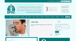 Desktop Screenshot of dpoc.org.br