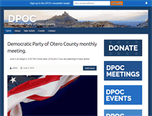 Tablet Screenshot of dpoc.org